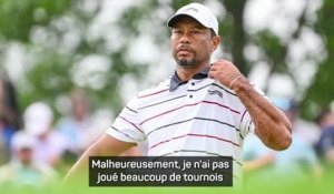 PGA Championship - Woods : "J'espère être prêt pour l'US Open"