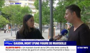 François Tonneau (journaliste "La Provence"): Jean-Claude Gaudin "était beaucoup apprécié parce qu'il était proche des gens"