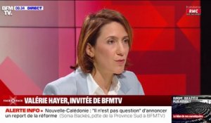 Européennes: "Si on passe les clés du camion à l'extrême droite, on ira dans le mur" estime Valérie Hayer, tête de liste Renaissance