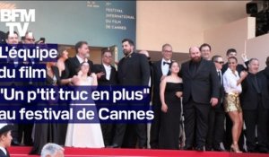 Festival de Cannes: l'équipe du film "Un p'tit truc en plus" d'Artus monte les marches
