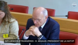 Influences étrangères : "Un enjeu de souveraineté", décrit Didier Migaud