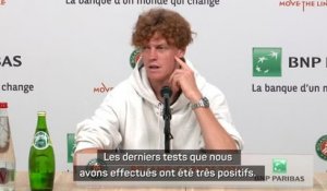 Roland-Garros - Sinner : "Je ne suis plus inquiet pour ma hanche"