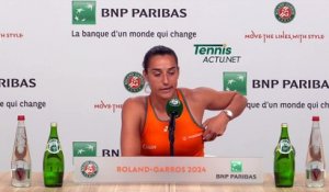 Tennis - Roland-Garros 2024 - Caroline Garcia : "Je contente de moi... "