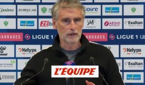 Dall'Oglio : « On a fait un match sérieux » - Foot - Barrage