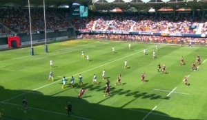 TOP 14 - Essai de Pablo UBERTI (UBB) - USA Perpignan - Union Bordeaux-Bègles