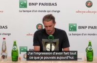 Roland-Garros - Zverev : "J'ai l'impression d'avoir fait tout ce que je pouvais"