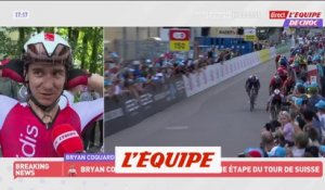 Coquard : «Ca fait super plaisir» - Cyclisme - Tour de Suisse