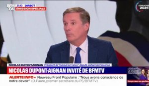 Alliance Ciotti/RN: "C'est une coalition que j'attends depuis tant d'années", se réjouit Nicolas Dupont-Aignan