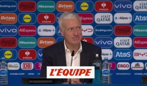 Deschamps : «Mbappé, le point noir de la soirée» - Foot - Euro - Bleus