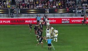 TOP 14 - Essai de Matthis LEBEL (ST) - Stade Toulousain - Stade Rochelais