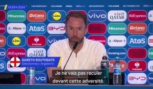 Angleterre - Southgate : "C'est mieux que la colère des fans soit dirigée contre moi"