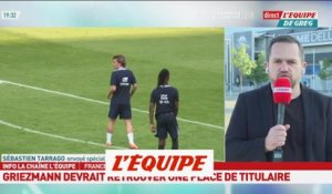 Antoine Griezmann devrait débuter contre la Belgique en huitièmes de finale - Euro 2024 - Bleus
