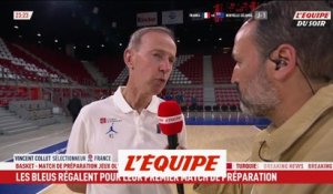 Collet : « Une belle avancée » - JO 2024 - Basket