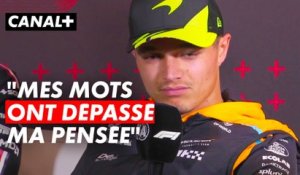 Norris "Mes mots ont dépassé ma pensée"  - Grand Prix d'Autriche