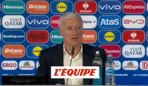 Deschamps : « Ousmane a fait une très belle entrée » - Foot - Euro 2024 - Bleus