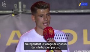 Espagne - Morata : “C'est une véritable fierté d'être le capitaine de cette équipe”