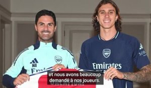 Arsenal - Arteta : "Calafiori a les qualités pour nous permettre d’être meilleurs"