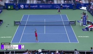 Cincinnati - Sabalenka s'offre Świątek en 2 sets !