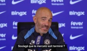 Chelsea - Maresca "soulagé" que le mercato soit bientôt terminé