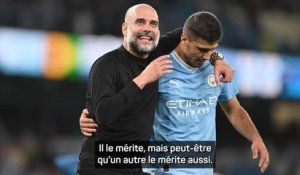 Man. City - Guardiola : "Rodri mérite le Ballon d'Or"