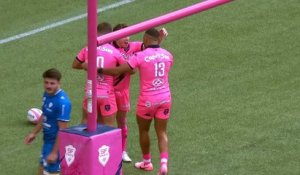 TOP 14 - Essai de Brad WEBER (SFP) - Stade Français Paris - RC Vannes