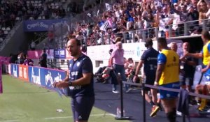 TOP 14 - Essai de Théo COSTOSSEQUE (RCV) - Stade Français Paris - RC Vannes