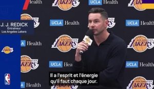 Lakers - JJ Redick : "Coacher LeBron et son fils Bronny, je ne le vois pas comme un défi"