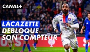 Rangers - Lyon : Alexandre Lacazette inscrit son premier but de la saison