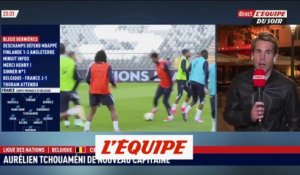 Les Bleus avec une attaque Dembélé-Thuram-Barcola contre la Belgique ? - Foot - Ligue des nations