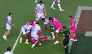 TOP 14 - Essai de Léo BARRE (SFP) - Stade Français Paris - ASM Clermont