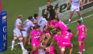 TOP 14 - Essai de Louis CARBONEL (SFP) - Stade Français Paris - ASM Clermont