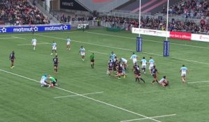 TOP 14 - Essai de Vincent RATTEZ (LOU) - LOU Rugby - Aviron Bayonnais