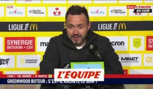 De Zerbi : «Greenwood est un joueur qui peut faire la différence» - Foot - L1 - OM