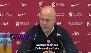 Liverpool - Slot : "J'espère que nous aurons beaucoup de semaines de ce type à l'avenir"