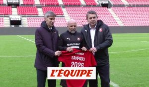 Sampaoli présenté officiellement - Foot - L1 - Rennes