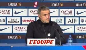 Luis Enrique : «Nous avons été à la hauteur» - Foot - L1 - PSG