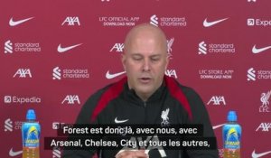 Liverpool - Pour Slot, Forest est “définitivement” une équipe concurrente au titre