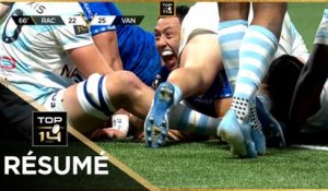 TOP 14 Saison 2024-2025 J16 - Résumé Racing 92 - RC Vannes