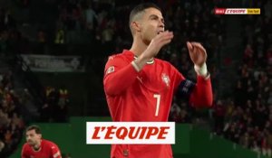 Le penalty manqué de Cristiano Ronaldo - Football - Ligue des Nations
