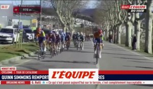Simmons remporte la 6e étape, Ayuso reste leader - Cyclisme - Tour de Catalogne