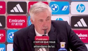 Real Madrid - Ancelotti : “Mbappé a été très efficace sur coup franc à l'entraînement"