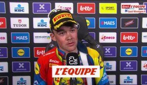 Pedersen : « Je ne m'attendais pas à faire un tel numéro » - Cyclisme - Gand-Wevelgem