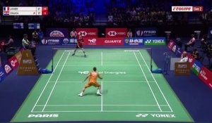 Alex Lanier deuxième Français qualifié pour les huitièmes de finale - Badminton - Mondiaux