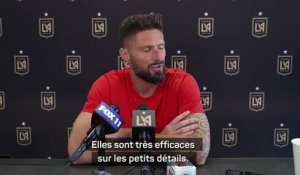 LAFC - Giroud : "Il y a un écart avec les meilleures équipes européennes"