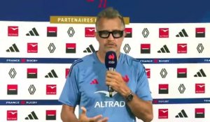 Galthié : « Une découverte en live » - Rugby - Tests internationaux