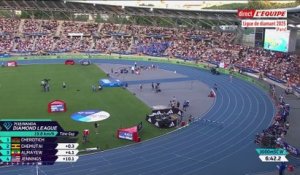 Cherotich réalise la meilleure performance de la saison sur le 3 000m steeple - Athlé - Ligue de Diamant - Meeting de Paris