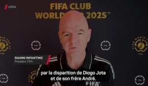 Disparition de Jota - Infantino : “Une perte tragique”
