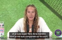 Wimbledon - Andreeva : "Fière de ma performance"