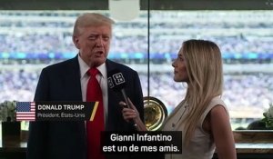 Trump : « Infantino a fait un excellent travail » - Foot - Coupe du monde des clubs