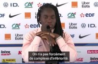 Bleues - Mbock : "Pas de complexe d'infériorité face à l'Allemagne"